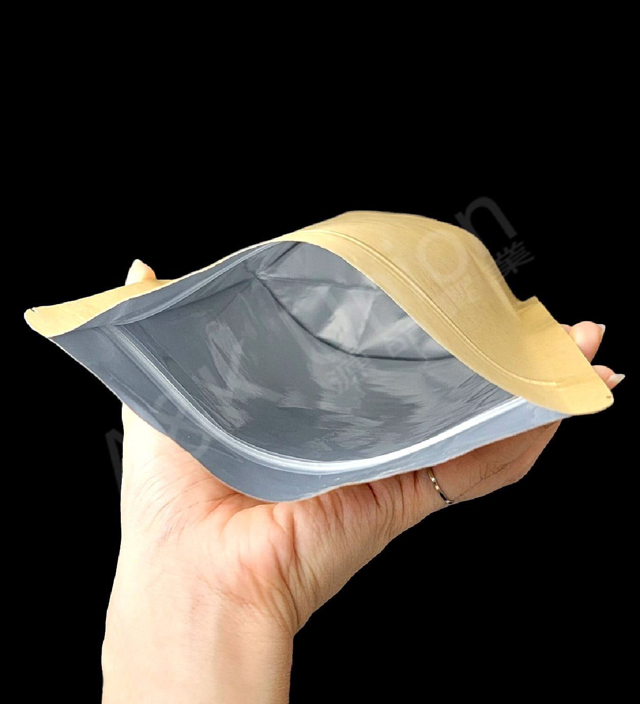 牛皮鋁箔夾鏈立袋